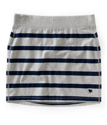 Aeropostale Womens Stripe Jersey Slip-on Mini Skirt 052 XS