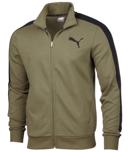 Puma Mens P48 Core Track Jacket Sweatshirt olivenight L