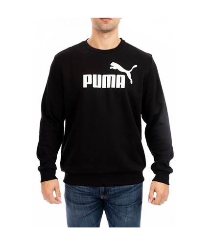 Puma Mens Logo Sweatshirt black S