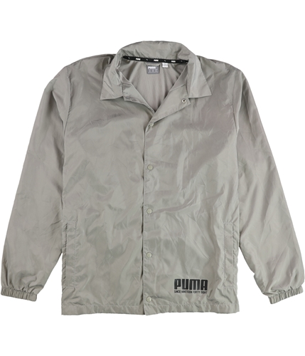 Puma Mens Since 1948 Windbreaker Jacket gray S