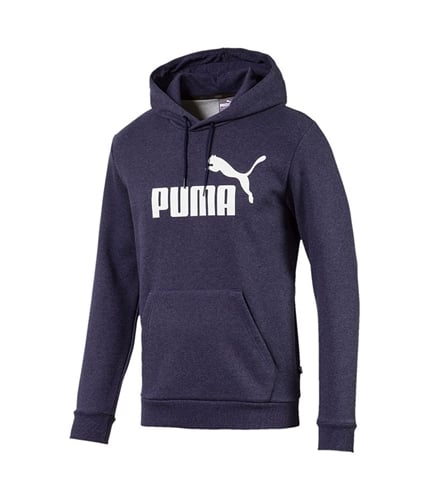 Puma Mens Logo Hoodie Sweatshirt blue L