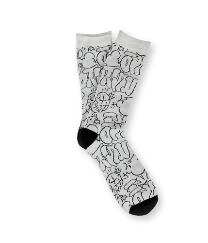 Ecko Unltd. Mens Graffiti 3 Lightweight Socks white 10-13