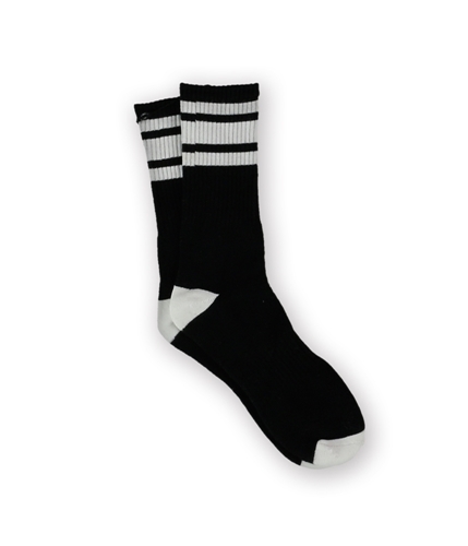 Ecko Unltd. Mens Stripe Athletic Lightweight Socks black 10-13