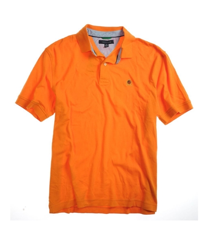 Tommy Hilfiger Mens Richard Crest Rugby Polo Shirt orange L