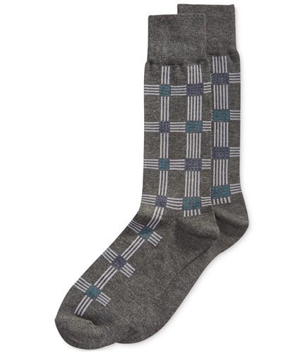 Perry Ellis Mens Stay Dry Midweight Socks chrblk One Size