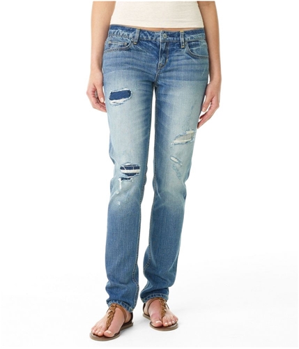 Aeropostale Womens Bayla Low Rise Skinny Fit Jeans medium 0x32
