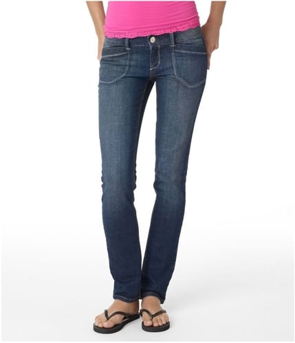 Aeropostale Womens Low Rise Skinny Fit Jeans mississ 00x32