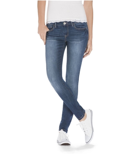 Aeropostale Womens Lola Super Low Rise Skinny Fit Jeans 962 0x32