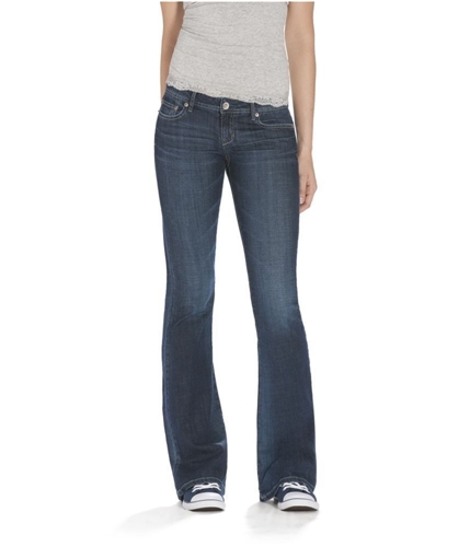 Aeropostale Womens Hailey Super Low Rise Flared Jeans 189 00x32