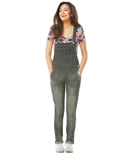Aeropostale Womens Skinny Overall Jeans 035 XS/30