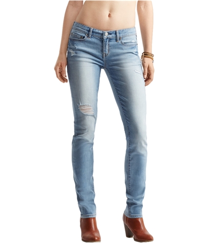 Buy a Aeropostale Womens Skinny Destroyed Stretch Jeans