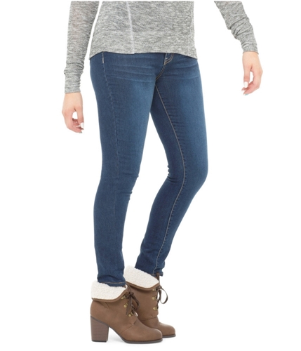 Aeropostale Womens High-Waist Knit Skinny Fit Jeans 189 0x32