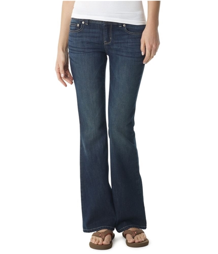 Aeropostale Womens Hailey Super Low Rise Flared Jeans 027 3/4x30