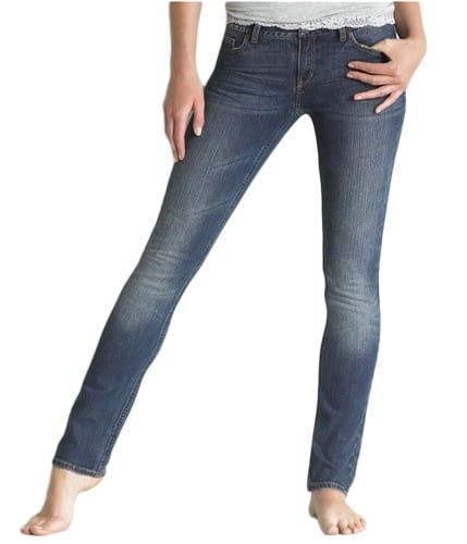 Aeropostale Womens Ultra Skinny Fit Jeans dark 00x32