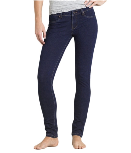 Aeropostale Womens Dark Wash Legging Skinny Fit Jeans dark S/32