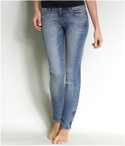 Aeropostale Womens Ultra Stretch Skinny Fit Jeans medium 0x32