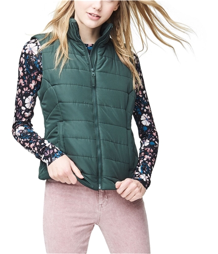 Aeropostale Womens Classic Quilted Vest 360 XS