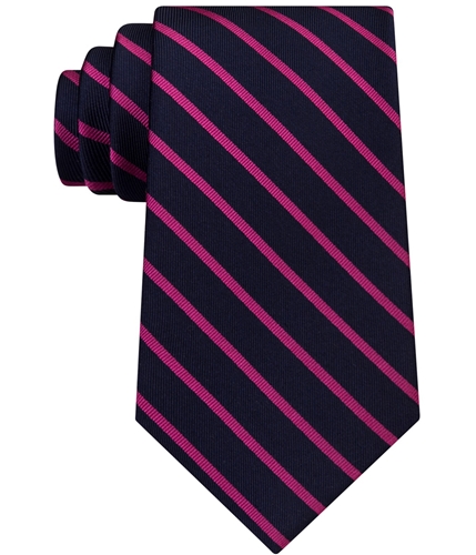 Tommy Hilfiger Mens Exotic Stripes Self-tied Necktie 650 One Size