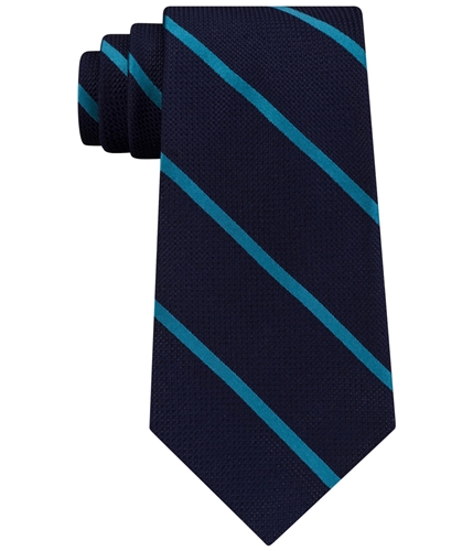 Tommy Hilfiger Mens Diagonally-Striped Self-tied Necktie 439 One Size