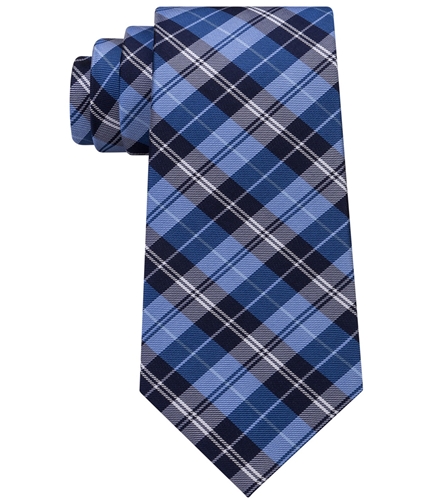 Tommy Hilfiger Mens Racy Plaid Self-tied Necktie 400 One Size