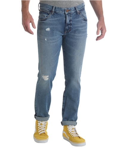 Wrangler Mens Larson Straight Leg Jeans pepper 32x30