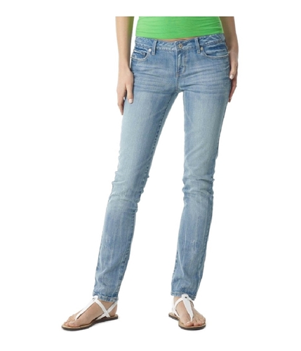 Aeropostale Womens Low Rise Signature Skinny Fit Jeans 176 00x32