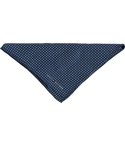 Tommy Hilfiger Mens Dot Pocket Square navy One Size