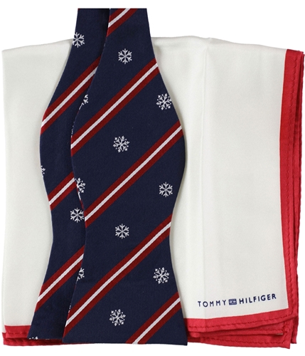 Tommy Hilfiger Mens Snow Flake Neck Tie Set 411 One Size