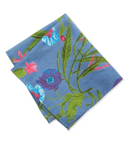 Tommy Hilfiger Mens Floral Pocket Square floatingfeathers One Size