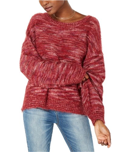 American Rag Womens Balloon-Sleeve Pullover Sweater zinfandel XL
