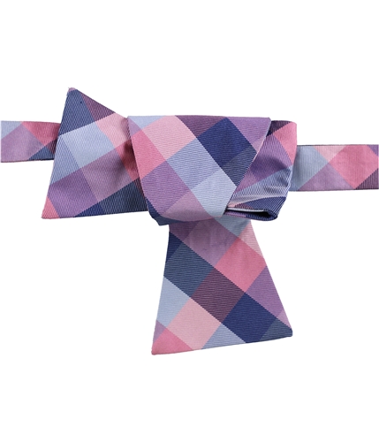 Tommy Hilfiger Mens Super Multi Grid Self-tied Bow Tie multi One Size