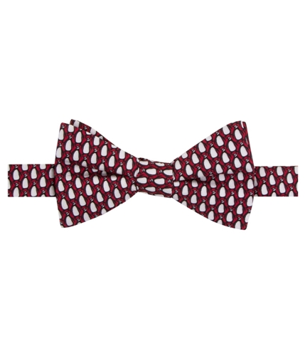 Tommy Hilfiger Mens Penguin Self-tied Bow Tie red Short
