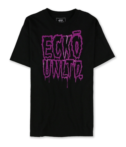Ecko Unltd. Mens Flesh Eater Graphic T-Shirt black S