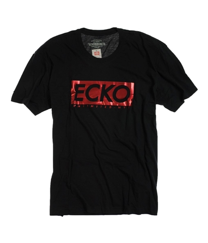 Ecko Unltd. Mens Superior Block Graphic T-Shirt black XS