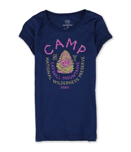 Aeropostale Girls Camp NY Graphic T-Shirt 406 XL