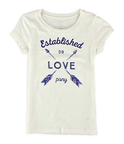 Aeropostale Girls LOVE psny Graphic T-Shirt 047 5