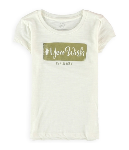 Aeropostale Girls #YOUWISH Graphic T-Shirt 047 XS