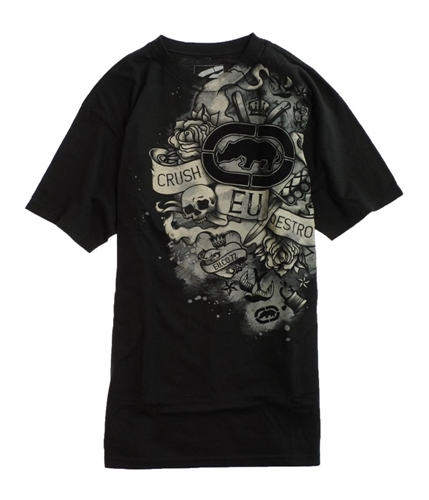 Ecko Unltd. Mens Crush Graphic T-Shirt black M