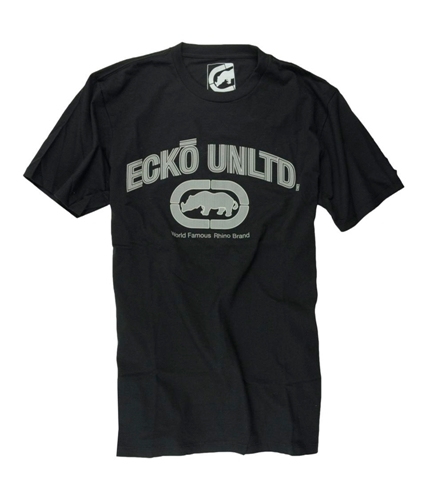 Ecko Unltd. Mens Micro Graphic T-Shirt blackgrey S