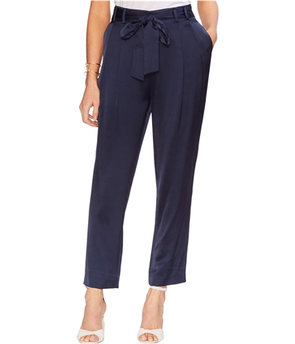 Vince Camuto Womens Paperbag Casual Trouser Pants darkblue 0x26