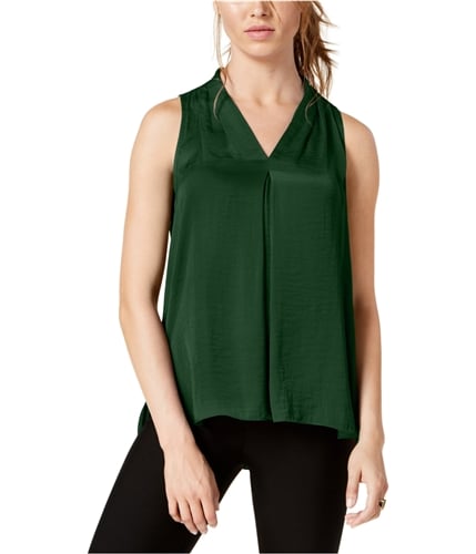 Vince Camuto Womens Solid Sleeveless Blouse Top black XS