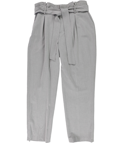 Tahari Womens Paperbag Casual Trouser Pants gray 2x29