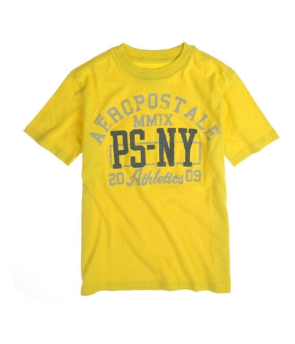 Aeropostale Boys P.s. Ps-ny Puff Paint Graphic T-Shirt slicker S