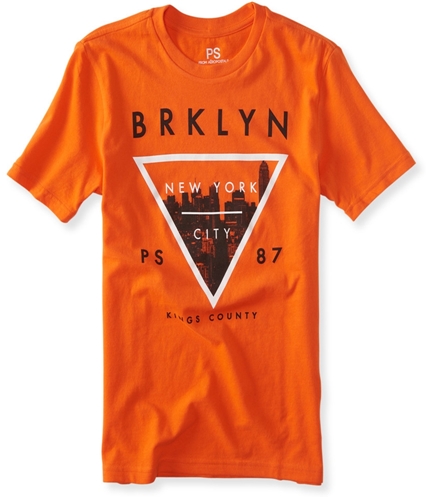 Aeropostale Boys Brklyn New York City Graphic T-Shirt 619 XL