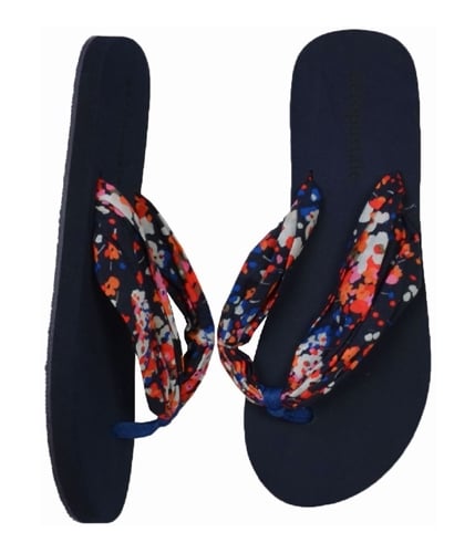 Aeropostale Womens Solid Flip Flop Sandals mulicolorbrtmed 6
