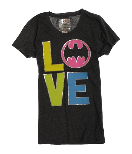 Ecko Unltd. Womens Batman Love Graphic T-Shirt charcoal XS
