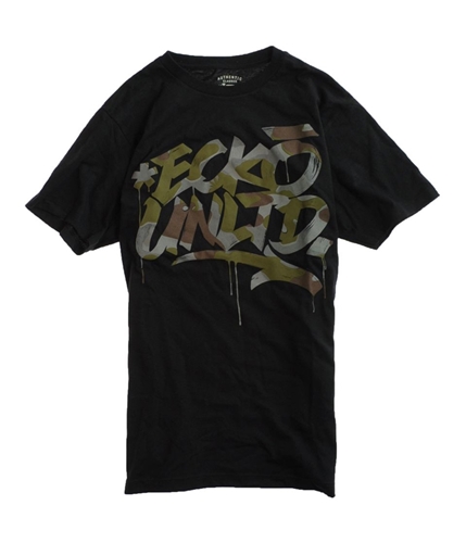 Ecko Unltd. Mens Camo High Graphic T-Shirt black S