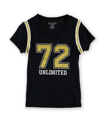 Ecko Unltd. Womens 72 Foil Graphic T-Shirt black M