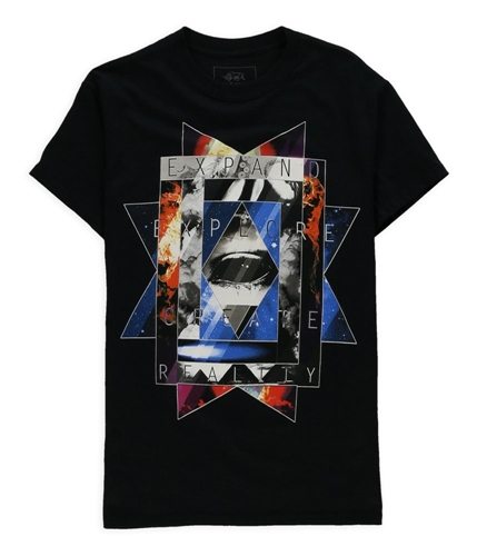 Ecko Unltd. Mens Enhanced Reality Graphic T-Shirt black XS
