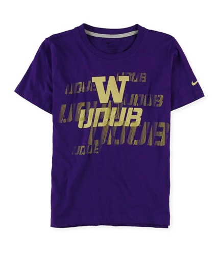 Nike Boys UDUB Graphic T-Shirt purple L